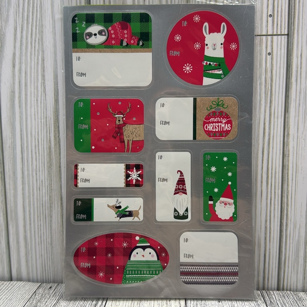 Peel & stick gift tags 🏷️
